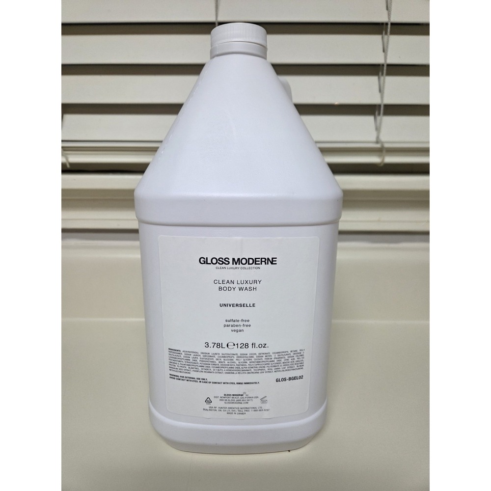 Case Of 4 Gloss Moderne Body Wash– 1 Gallon (128 fl oz / 3.78 L)